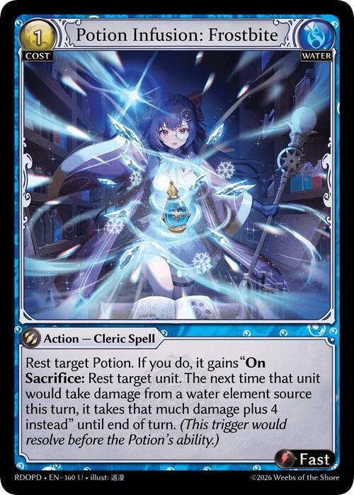 Potion Infusion: Frostbite, Radiant Origins: Pantheon 160