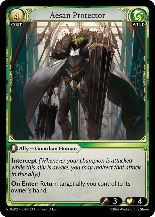 Aesan Protector, Radiant Origins: Pantheon 163