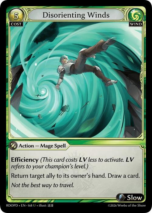 Disorienting Winds, Radiant Origins: Pantheon 168
