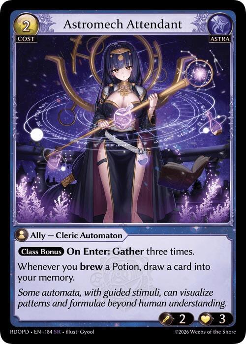 Astromech Attendant, Radiant Origins: Pantheon 184
