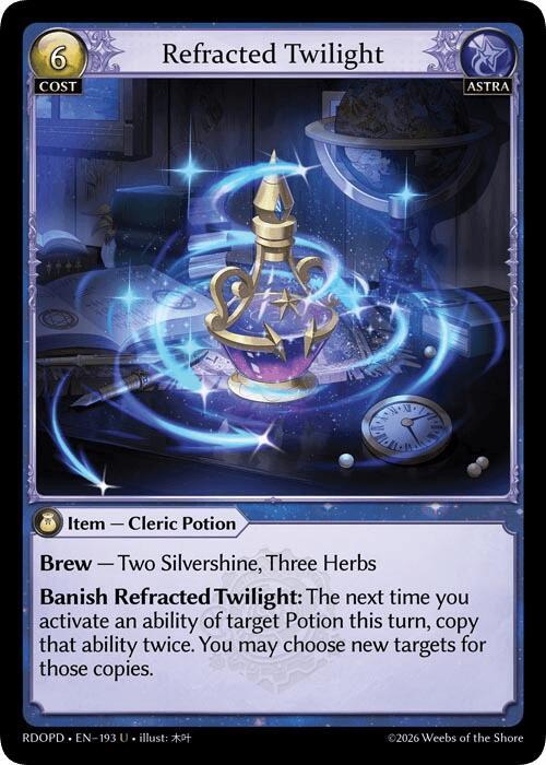 Refracted Twilight, Radiant Origins: Pantheon 193
