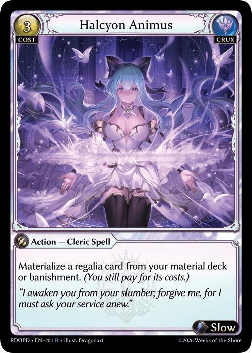 Halcyon Animus, Radiant Origins: Pantheon 201