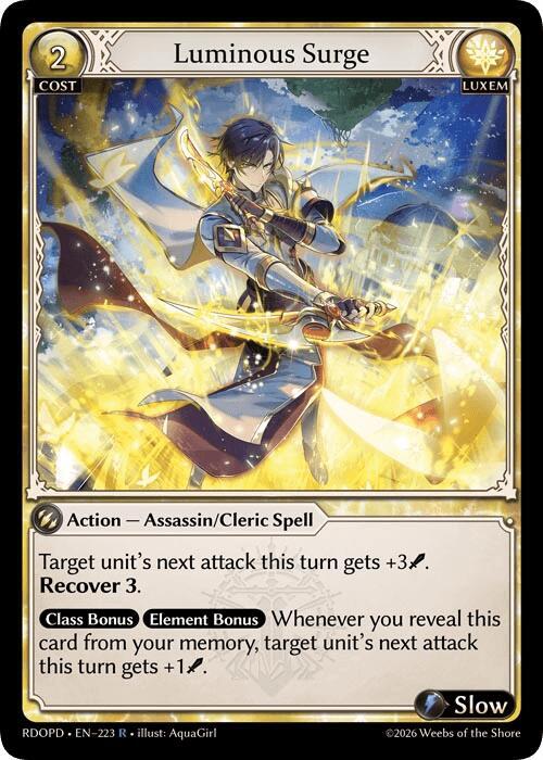 Luminous Surge, Radiant Origins: Pantheon 223