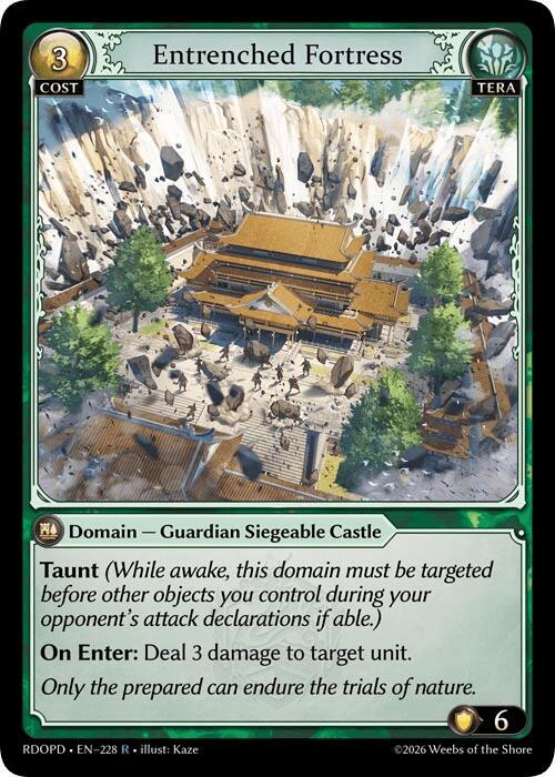 Entrenched Fortress, Radiant Origins: Pantheon 228