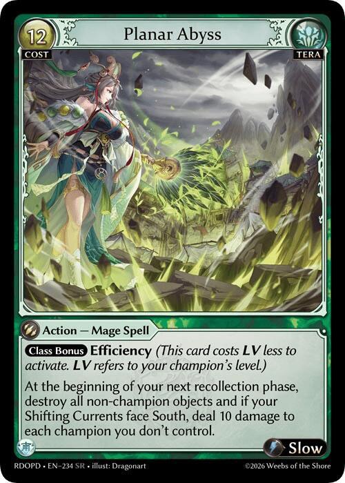 Planar Abyss, Radiant Origins: Pantheon 234
