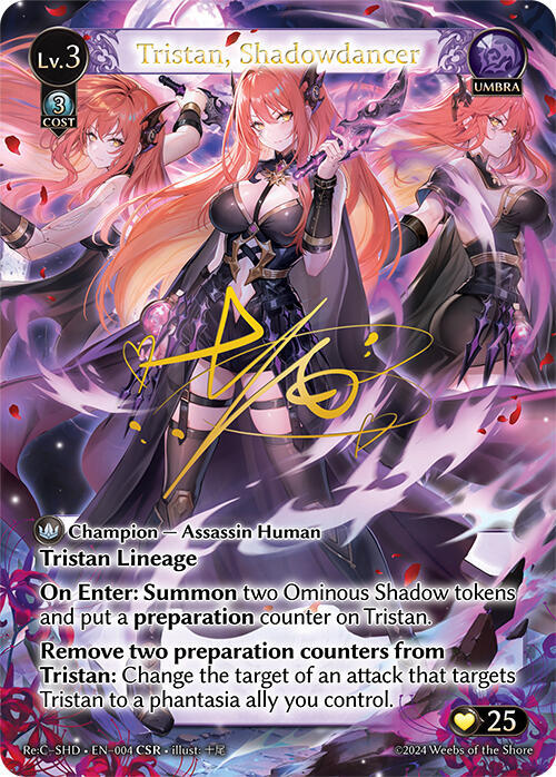 Tristan, Shadowdancer (CSR), Tristan Re:Collection, Shadowdancer 004