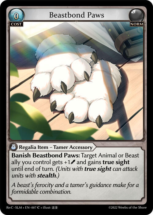 Beastbond Paws, Silvie Re:Collection, Slime Sovereign 007