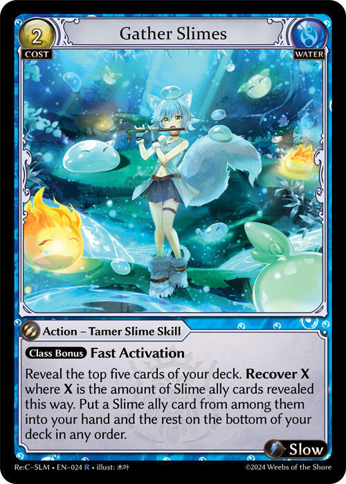 Gather Slimes, Silvie Re:Collection, Slime Sovereign 024