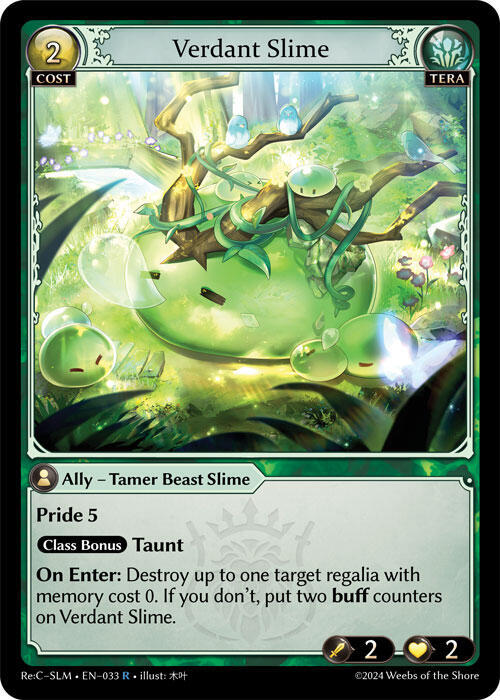 Verdant Slime, Silvie Re:Collection, Slime Sovereign 033
