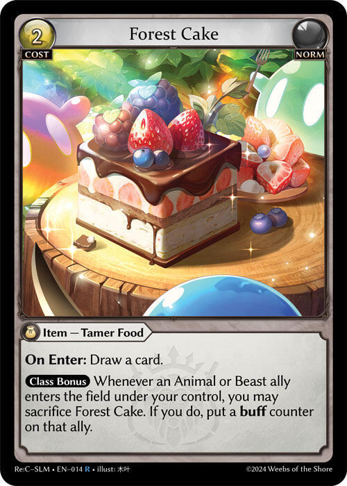 Forest Cake, Silvie, Slime Sovereign Re: Collection Lite 014
