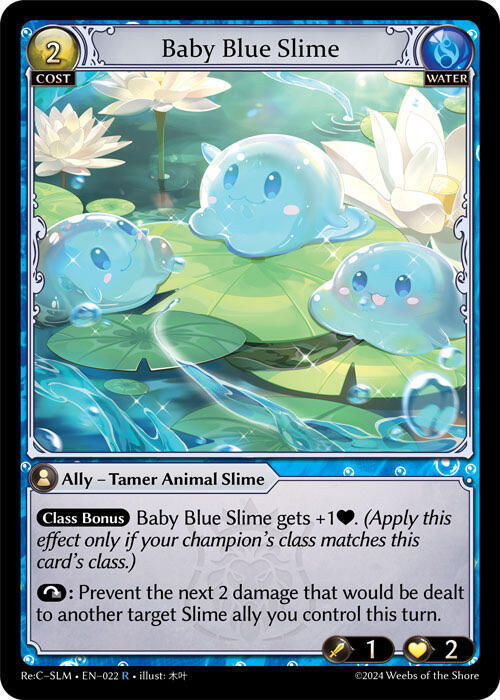 Baby Blue Slime, Silvie, Slime Sovereign Re: Collection Lite 022