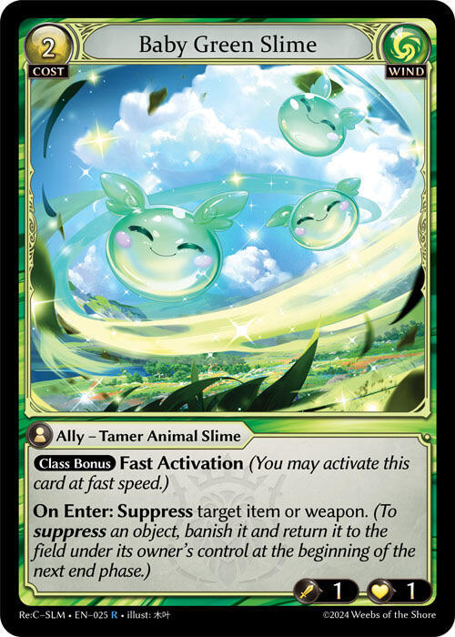 Baby Green Slime, Silvie, Slime Sovereign Re: Collection Lite 025