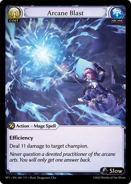 Arcane Blast, Supporter Pack 1 001