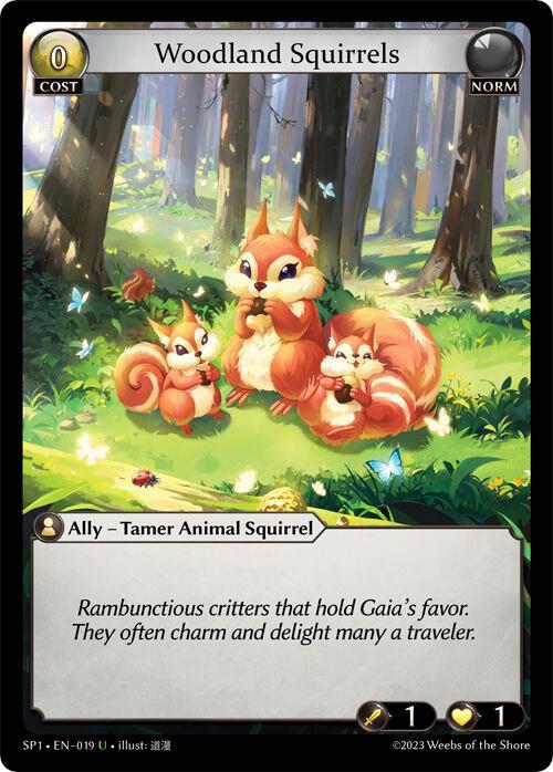Woodland Squirrels, Supporter Pack 1 019