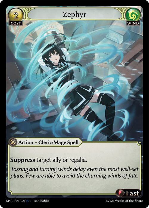 Zephyr, Supporter Pack 1 021