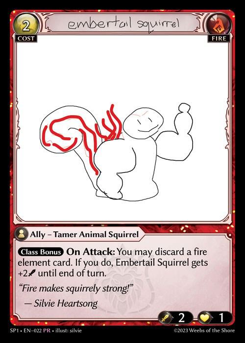 Embertail Squirrel, Supporter Pack 1 022