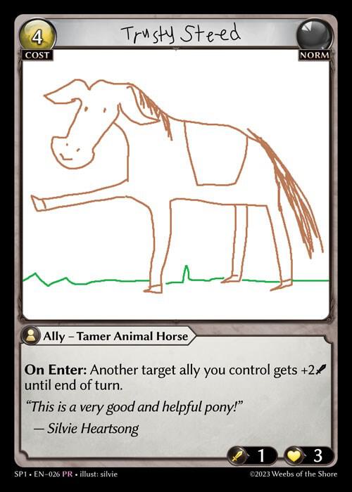 Trusty Steed, Supporter Pack 1 026