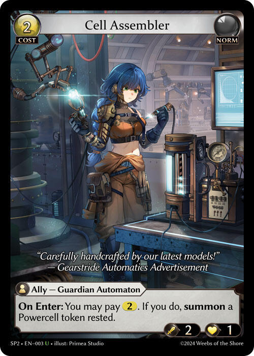 Cell Assembler, Supporter Pack 2 003