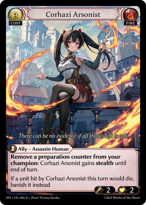 Corhazi Arsonist, Supporter Pack 2 006