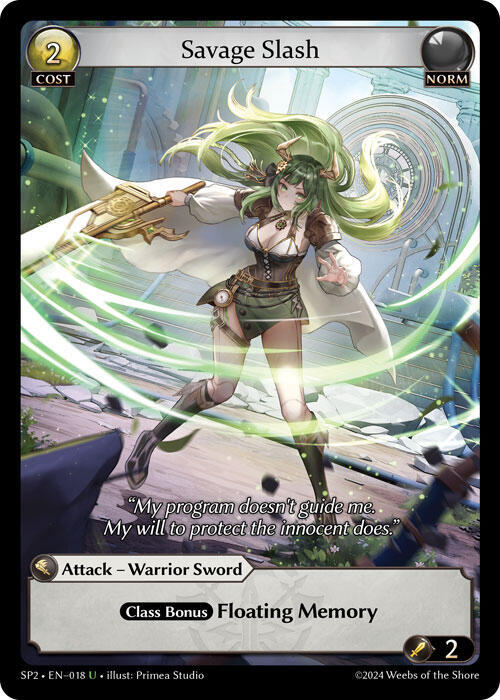 Savage Slash, Supporter Pack 2 018