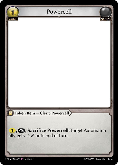 Powercell, Supporter Pack 2 036