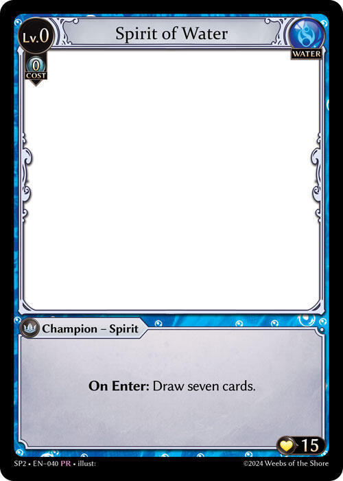 Spirit of Water, Supporter Pack 2 040