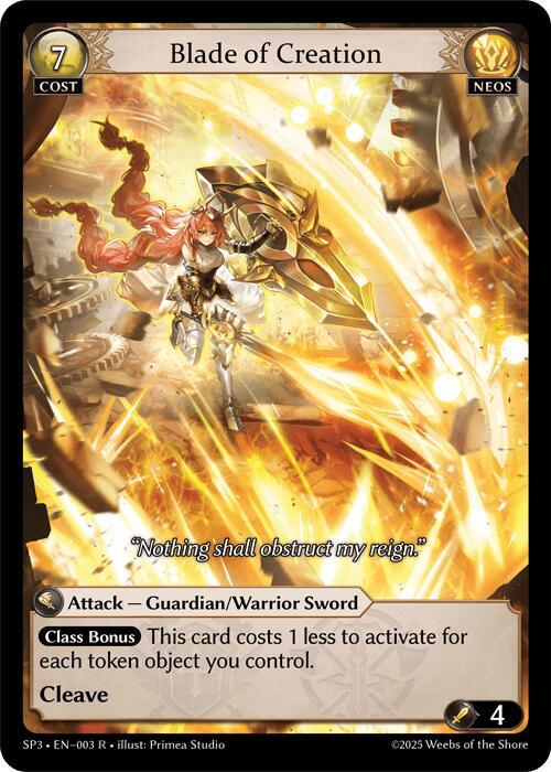 Blade of Creation, Supporter Pack 3 003