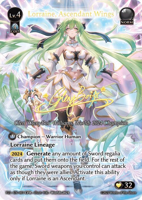 Lorraine, Ascendant Wings (CPR), Supporter Pack 3 003