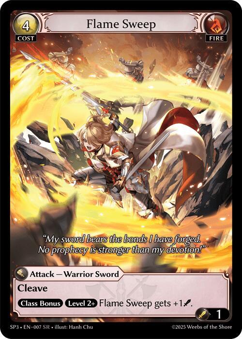 Flame Sweep, Supporter Pack 3 007