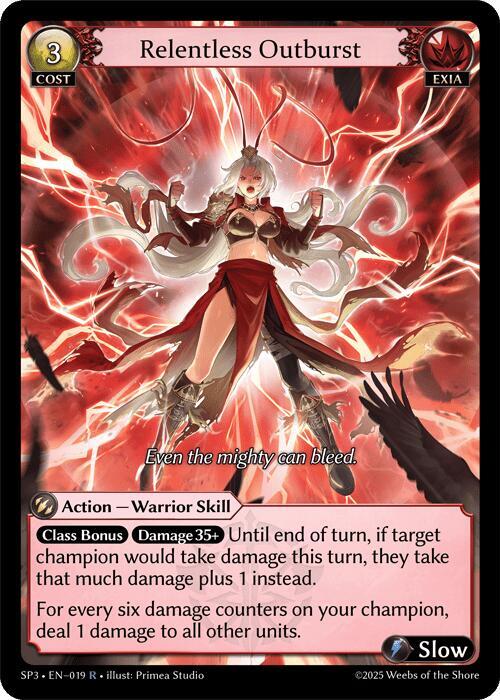 Relentless Outburst, Supporter Pack 3 019