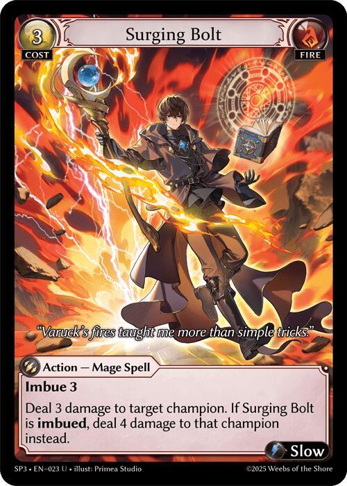 Surging Bolt, Supporter Pack 3 023
