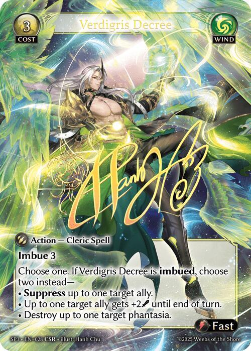 Verdigris Decree (CSR), Supporter Pack 3 028