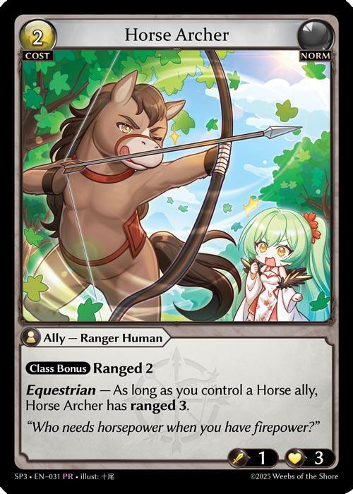 Horse Archer, Supporter Pack 3 031