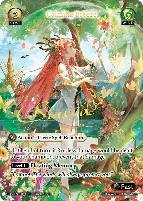 Calming Breeze (CSR) (Curio Foil), Supporter Pack 4 004