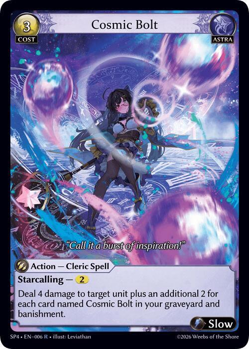 Cosmic Bolt, Supporter Pack 4 006