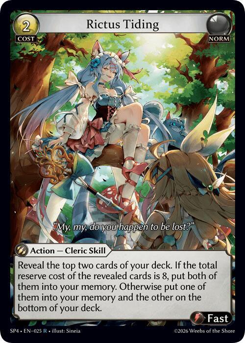 Rictus Tiding (Curio Foil), Supporter Pack 4 025
