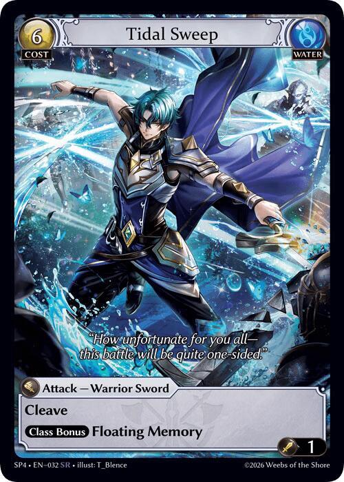Tidal Sweep (Curio Foil), Supporter Pack 4 032