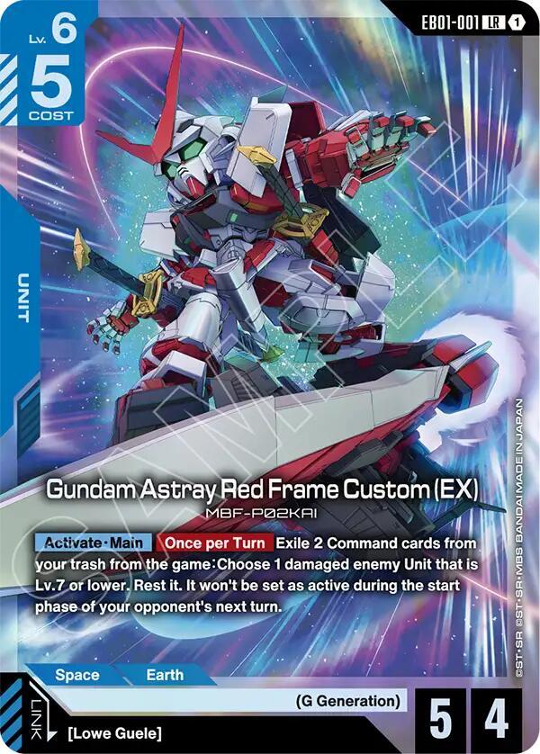 Gundam Astray Red Frame Custom (EX), Eternal Nexus EB01-001