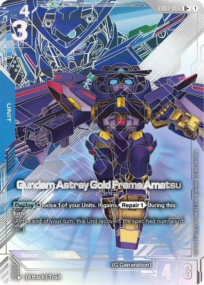 Gundam Astray Gold Frame Amatsu (U+), Eternal Nexus EB01-006