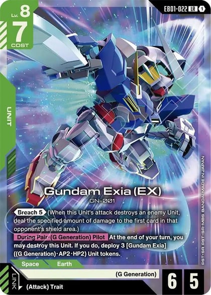Gundam Exia (EX), Eternal Nexus EB01-022