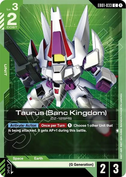 Taurus (Sanc Kingdom), Eternal Nexus EB01-033