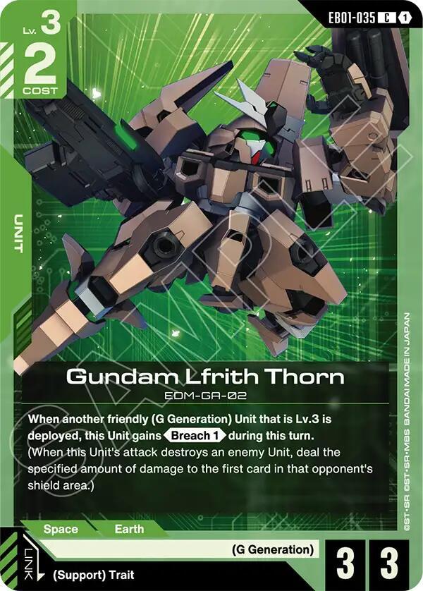 Gundam Lfrith Thorn, Eternal Nexus EB01-035