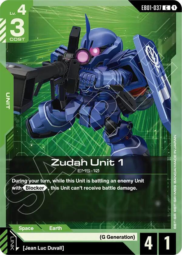Zudah Unit 1, Eternal Nexus EB01-037