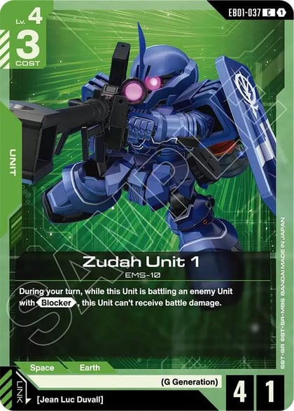 Zudah Unit 1, Eternal Nexus EB01-037