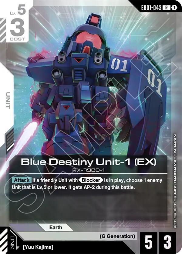 Blue Destiny Unit-1 (EX), Eternal Nexus EB01-043