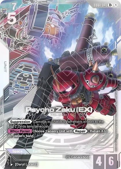 Psycho Zaku (EX) (R+), Eternal Nexus EB01-045