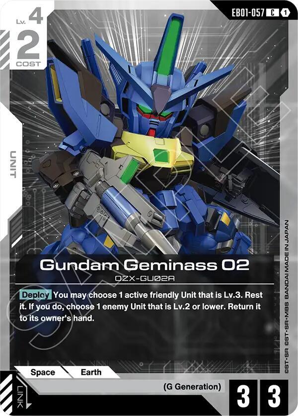 Gundam Geminass 02, Eternal Nexus EB01-057