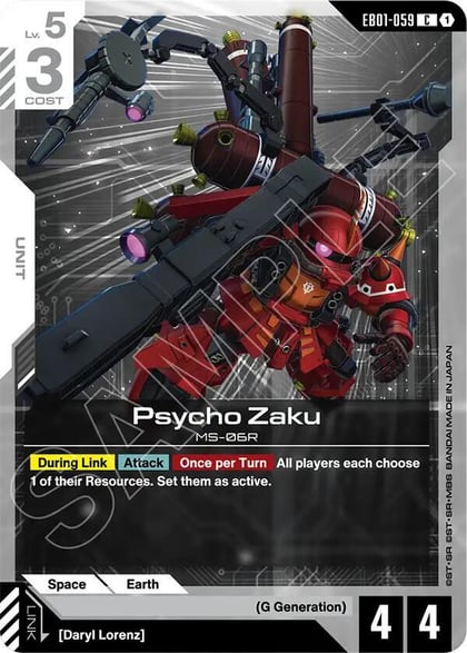 Psycho Zaku, Eternal Nexus EB01-059