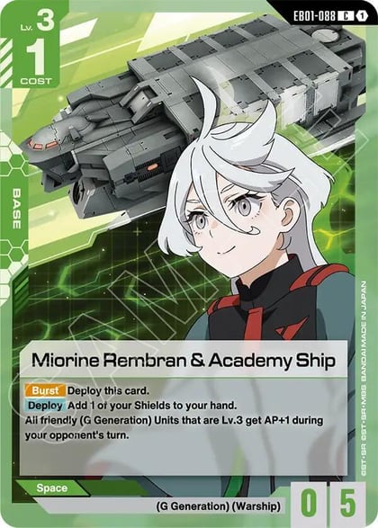 Miorine Rembran & Academy Ship, Eternal Nexus EB01-088