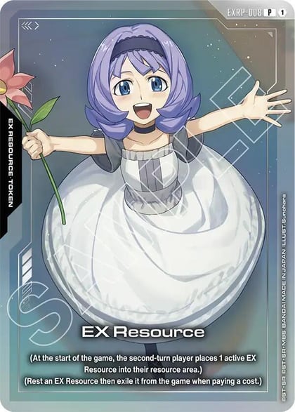 EX Resource (EXRP-008) (Premium Card Collection Gundam Assemble - PC01A), Promotional EX Resource Tokens EXRP-008
